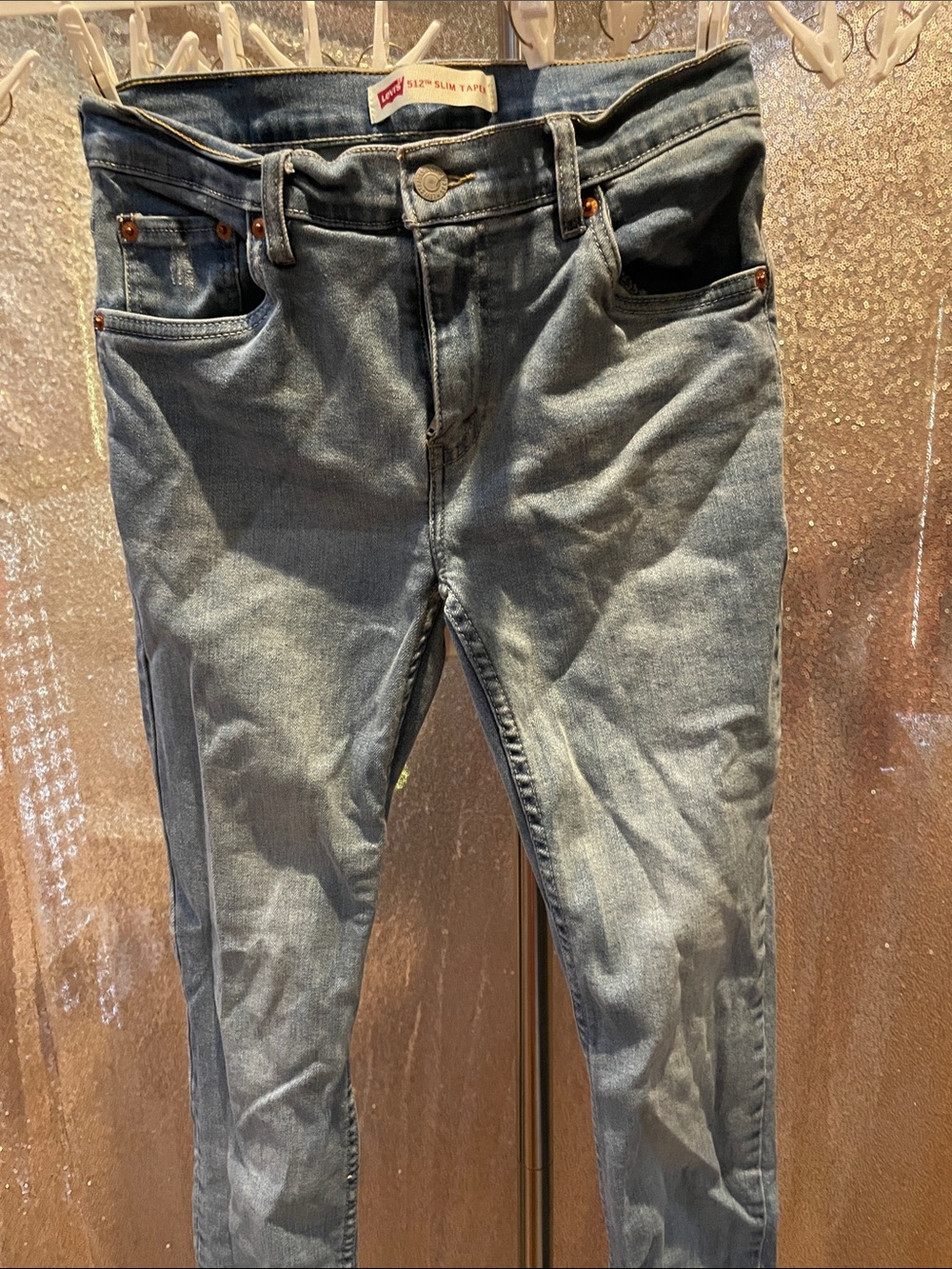 Levi's Slim Men's Jeans in Light Blue Denim